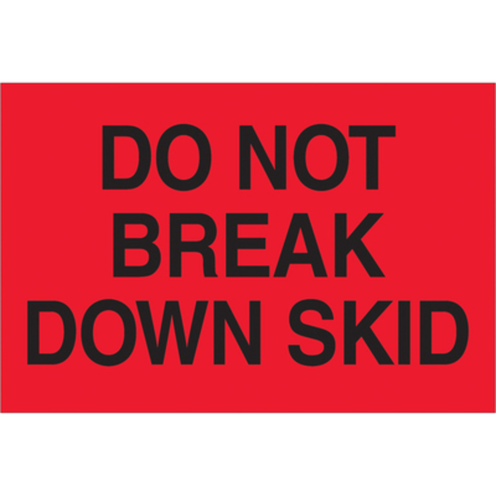 2 x 3in. - "DN Break Down Skid" (Fluo R) L 500/CS, Model# DL1100